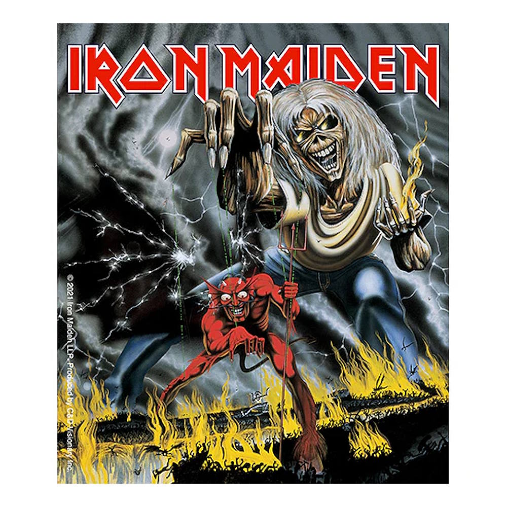 IRON MAIDEN アイアンメイデン (結成 50周年 ) - Number of the Beast / ステッカー - PGS
